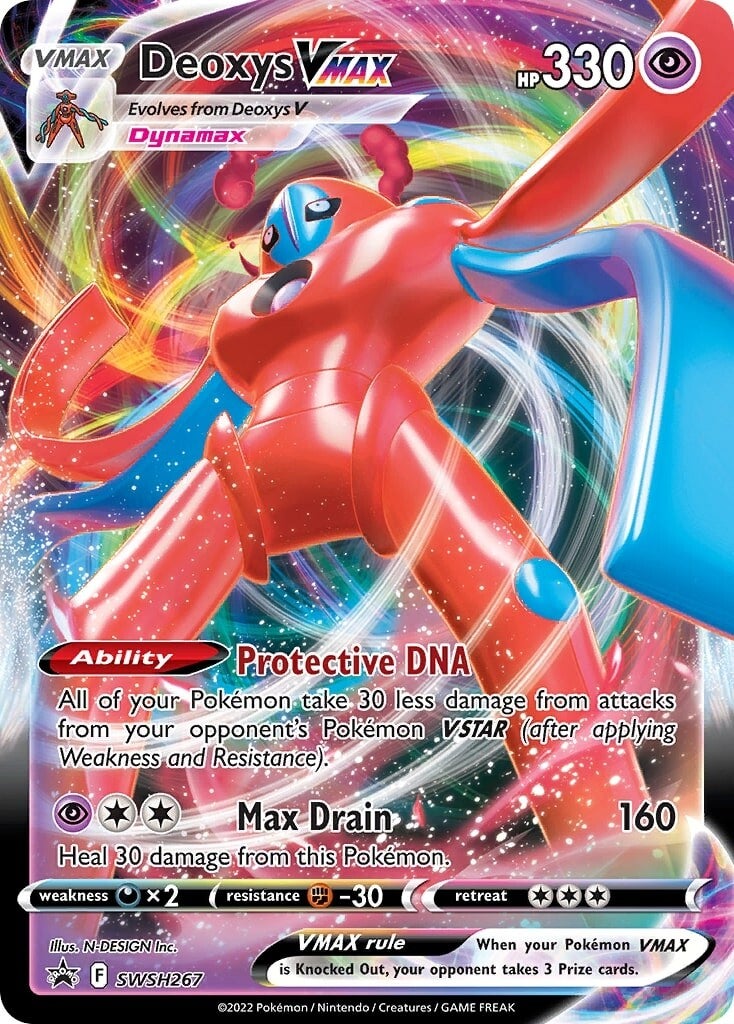 Deoxys VMAX (SWSH267) [Sword & Shield: Black Star Promos] | Galactic Gamez