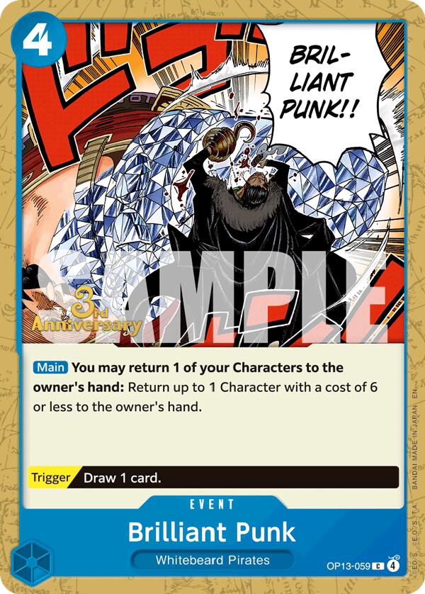 Brilliant Punk [Carrying On His Will: 3rd Anniversary Tournament Cards] | Galactic Gamez