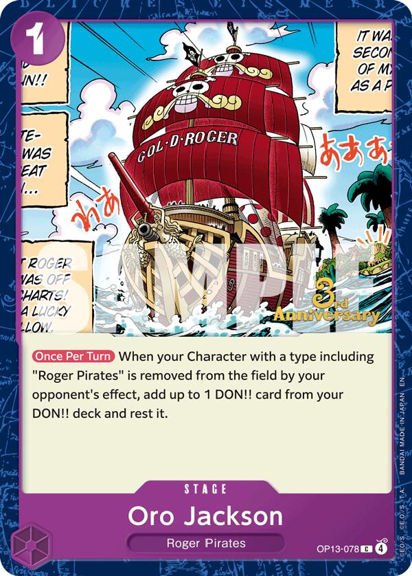 Oro Jackson [Carrying On His Will: 3rd Anniversary Tournament Cards] | Galactic Gamez