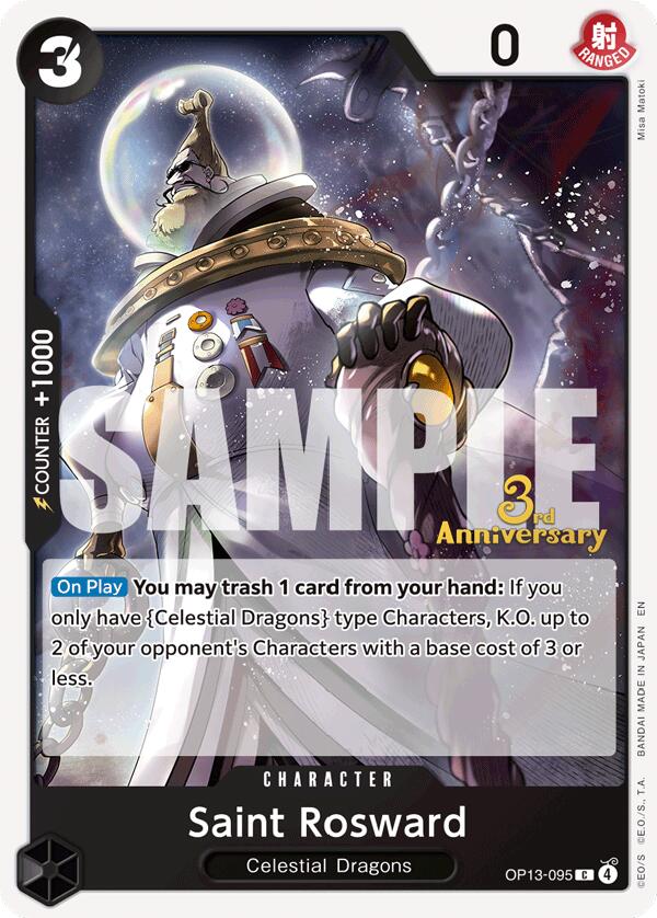 Saint Rosward [Carrying On His Will: 3rd Anniversary Tournament Cards] | Galactic Gamez