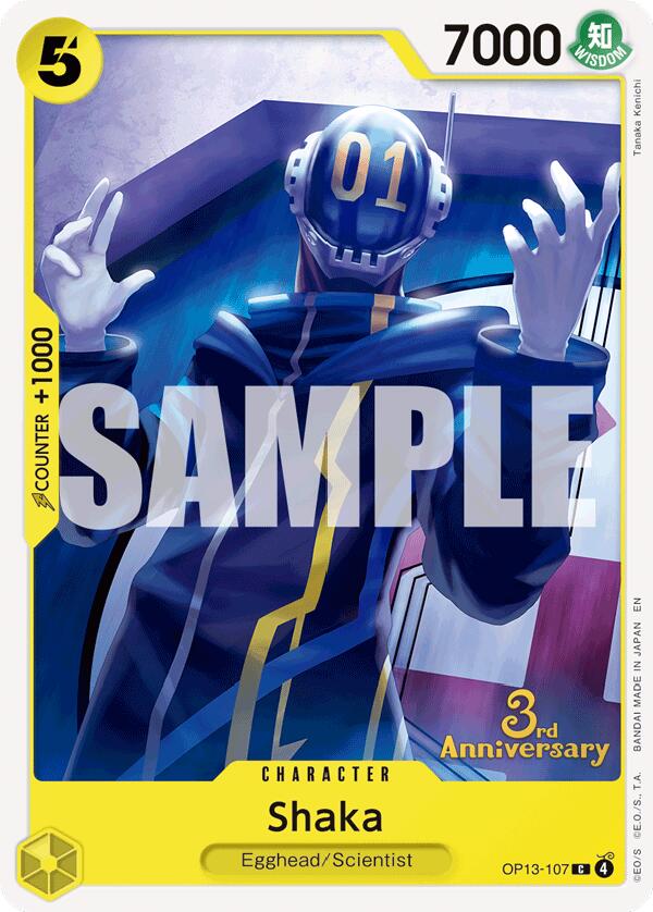 Shaka [Carrying On His Will: 3rd Anniversary Tournament Cards] | Galactic Gamez