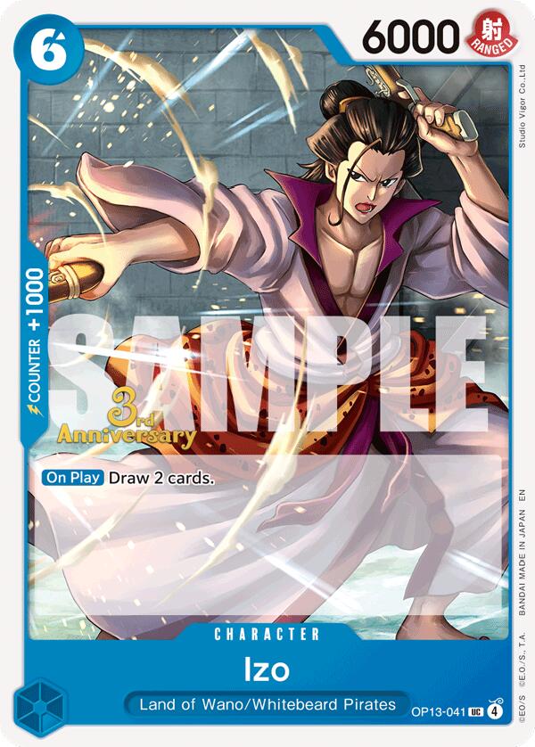 Izo [Carrying On His Will: 3rd Anniversary Tournament Cards] | Galactic Gamez