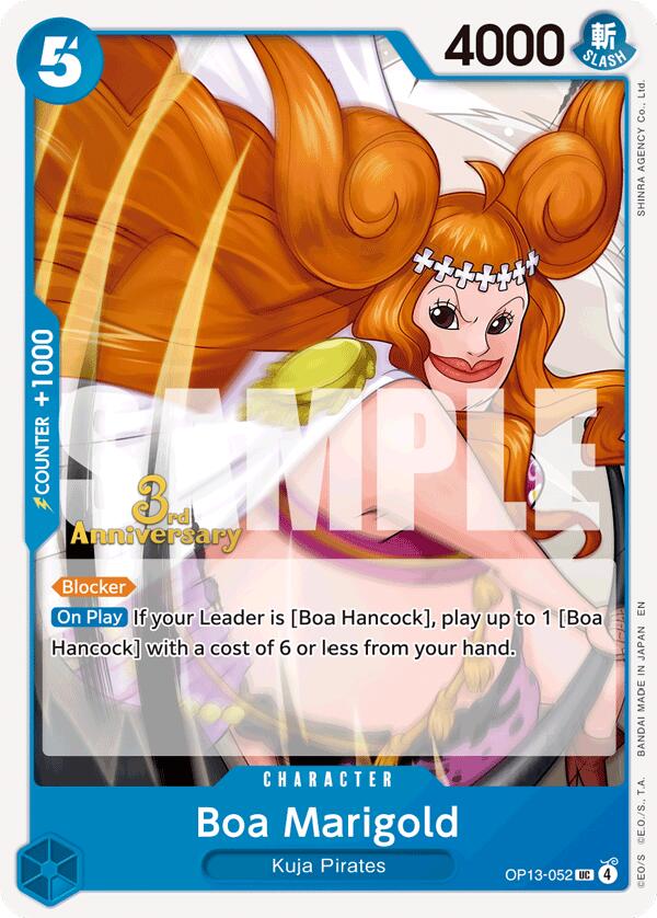 Boa Marigold [Carrying On His Will: 3rd Anniversary Tournament Cards] | Galactic Gamez