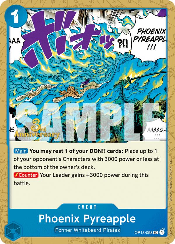 Phoenix Pyreapple [Carrying On His Will: 3rd Anniversary Tournament Cards] | Galactic Gamez