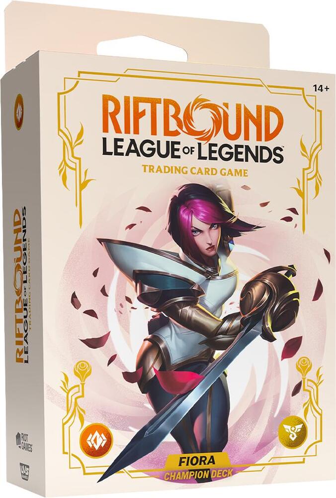 Riftbound: League of Legends Trading Card Game - Set Two: Spiritforged Champion Deck - Fiora | Galactic Gamez