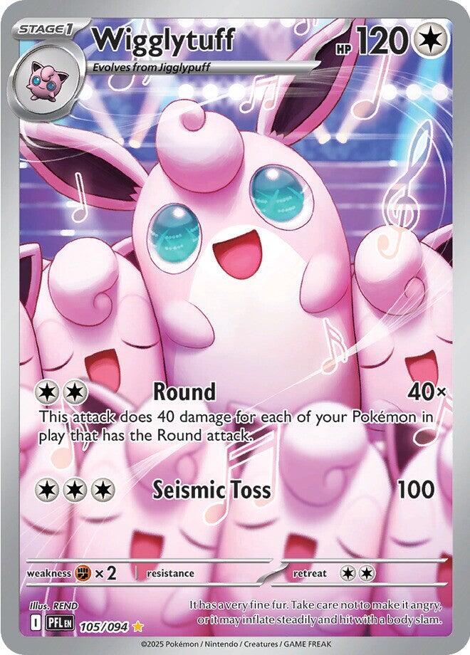 Wigglytuff (105/094) [Mega Evolution: Phantasmal Flames] | Galactic Gamez