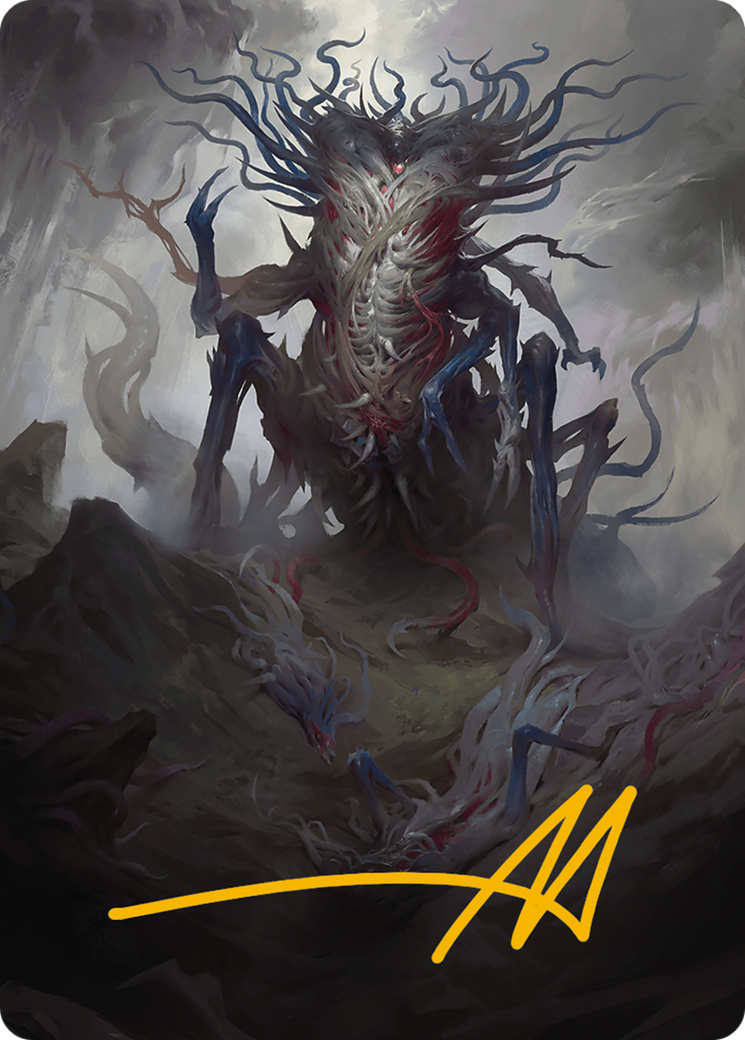 Azlask, the Swelling Scourge Art Card (Gold-Stamped Signature) [Modern Horizons 3 Art Series] | Galactic Gamez