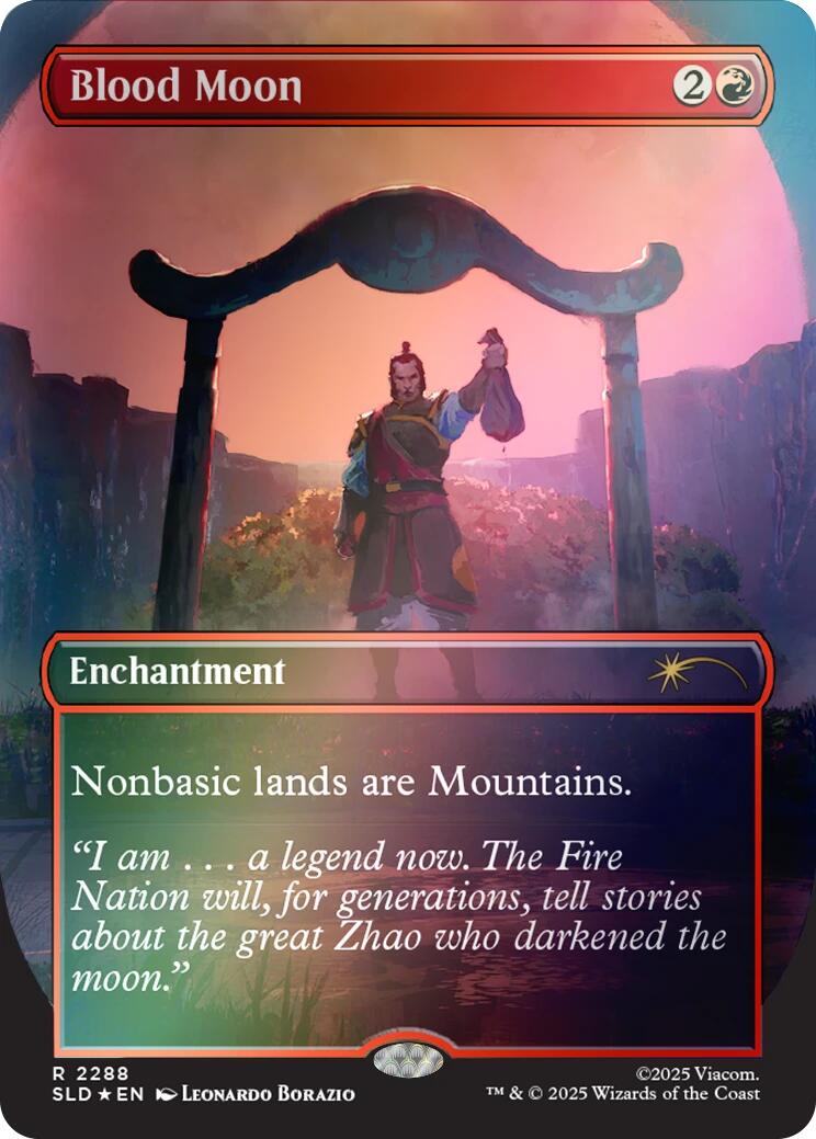 Blood Moon (Rainbow Foil) [Secret Lair Drop Series] | Galactic Gamez