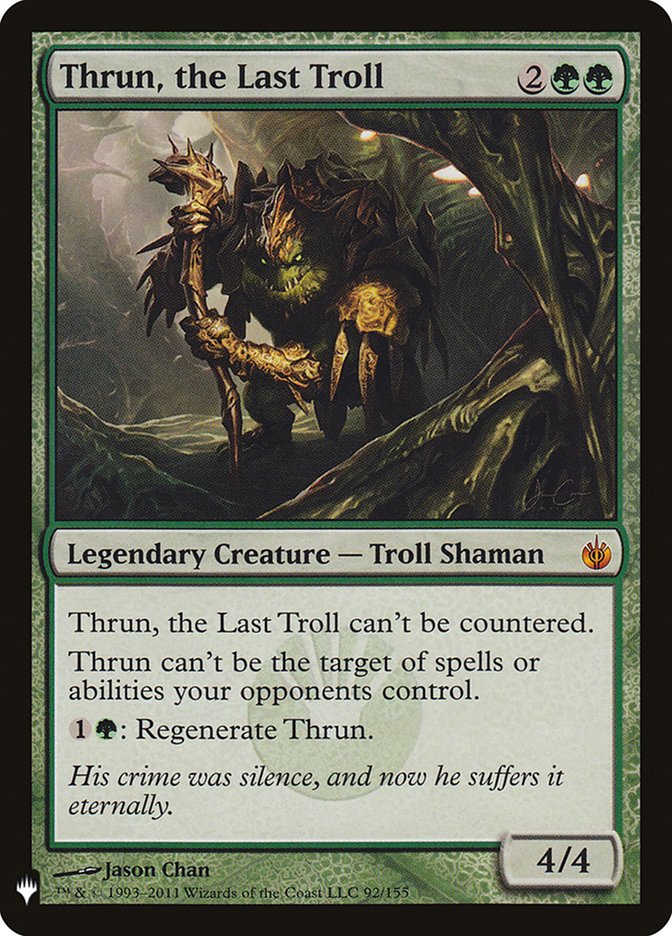 Thrun, the Last Troll [Mystery Booster] | Galactic Gamez