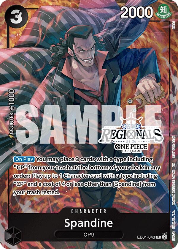 Spandine (Online Regional Participation Pack 2025 Vol.1) [One Piece Promotion Cards] | Galactic Gamez
