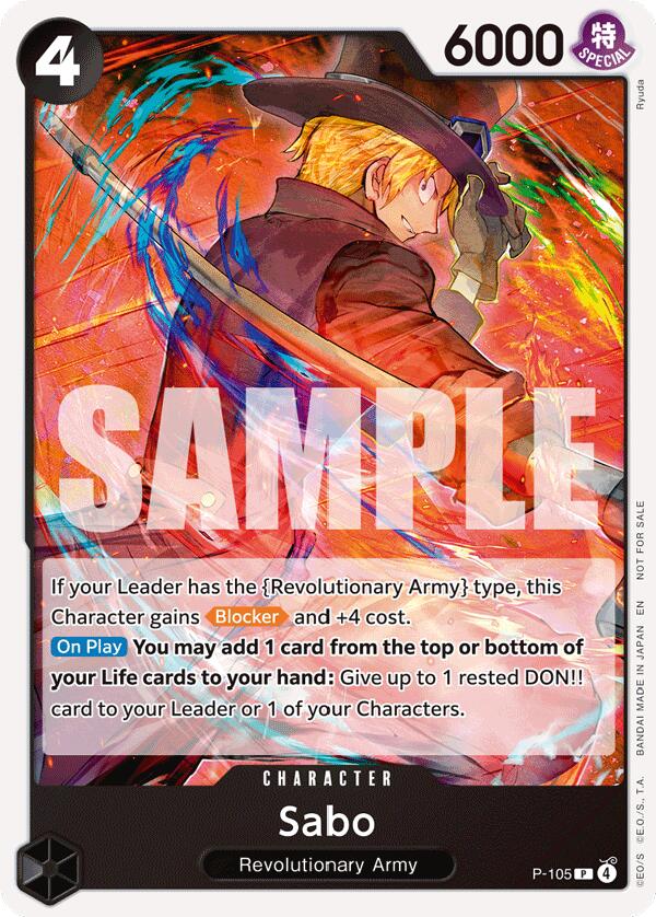 Sabo (Store Tournament 2025 Vol. 4) [One Piece Promotion Cards] | Galactic Gamez