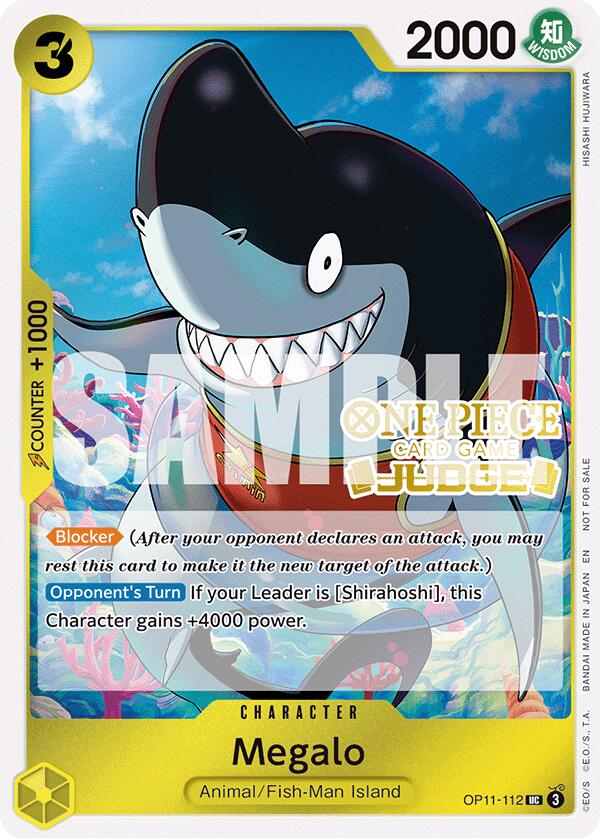 Megalo (Judge Pack Vol. 7) [One Piece Promotion Cards] | Galactic Gamez