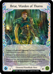 Briar, Warden of Thorns [HER050] (Promo)  Rainbow Foil | Galactic Gamez