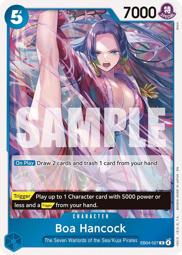 Boa Hancock (EB04-027) [The Azure Sea's Seven] | Galactic Gamez