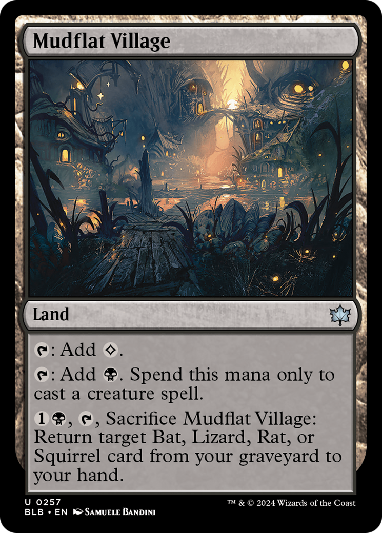 Mudflat Village [Bloomburrow] | Galactic Gamez