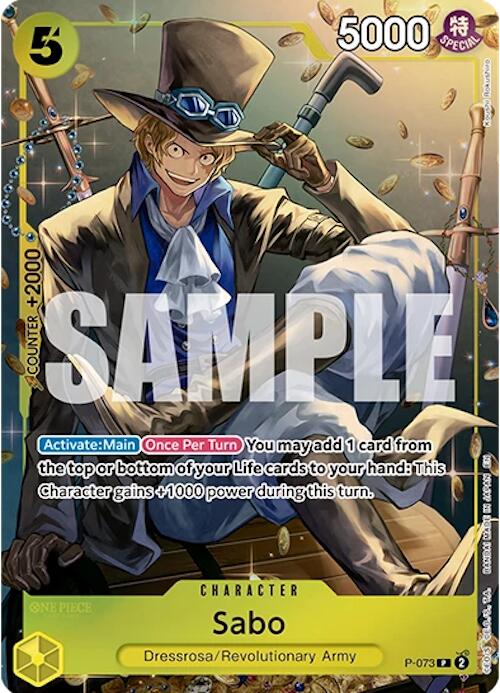 Sabo (Tin Pack Set Vol. 2) [One Piece Promotion Cards] | Galactic Gamez