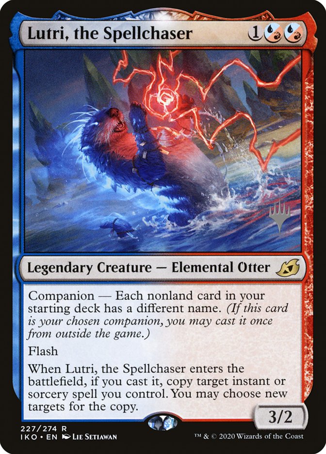 Lutri, the Spellchaser (Promo Pack) [Ikoria: Lair of Behemoths Promos] | Galactic Gamez