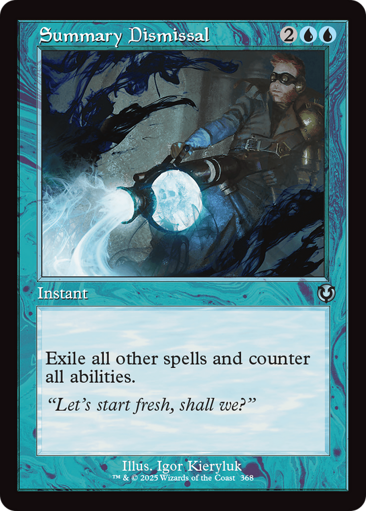 Summary Dismissal (Retro Frame) [Innistrad Remastered] | Galactic Gamez