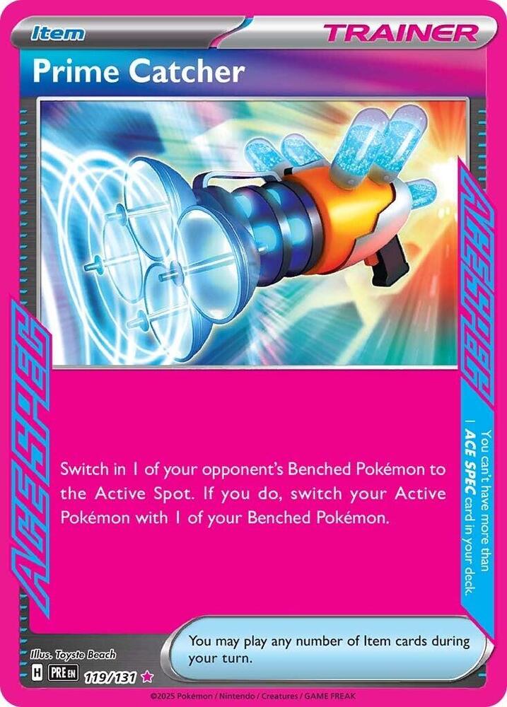 Prime Catcher (119/131) [Scarlet & Violet: Prismatic Evolutions] | Galactic Gamez