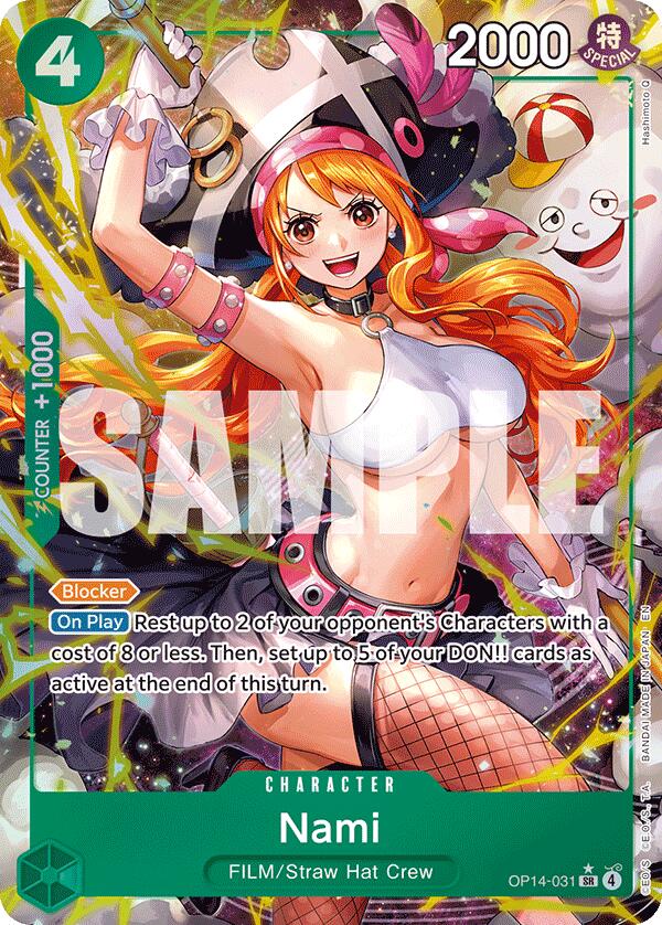 Nami (Alternate Art) [The Azure Sea's Seven] | Galactic Gamez