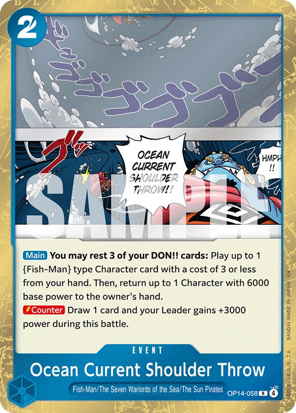 Ocean Current Shoulder Throw [The Azure Sea's Seven] | Galactic Gamez