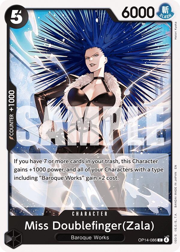 Miss Doublefinger(Zala) [The Azure Sea's Seven] | Galactic Gamez