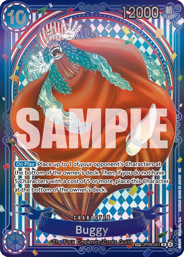 Buggy (OP09-051) (SP) [The Azure Sea's Seven] | Galactic Gamez