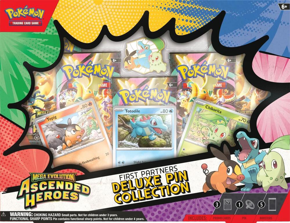 Ascended Heroes Deluxe Pin Collection | Galactic Gamez