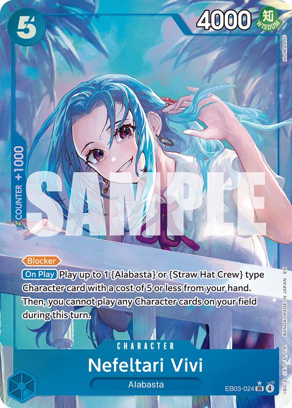 Nefeltari Vivi (Alternate Art) [Extra Booster: One Piece Heroines Edition] | Galactic Gamez