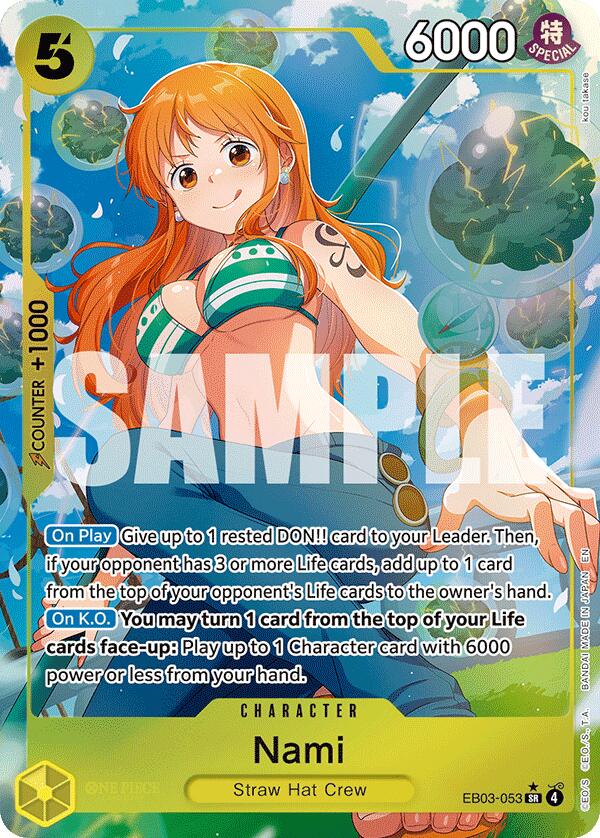 Nami (Alternate Art) [Extra Booster: One Piece Heroines Edition] | Galactic Gamez