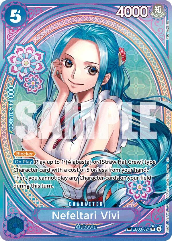Nefeltari Vivi - 024 (SP) [Extra Booster: One Piece Heroines Edition] | Galactic Gamez