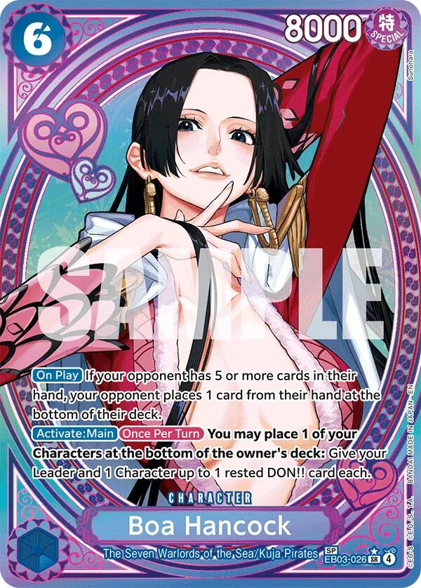 Boa Hancock (SP) [Extra Booster: One Piece Heroines Edition] | Galactic Gamez