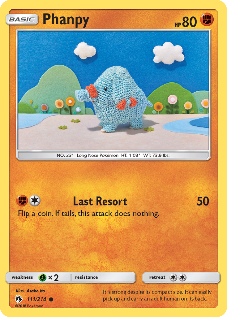 Phanpy (111/214) [Sun & Moon: Lost Thunder] | Galactic Gamez