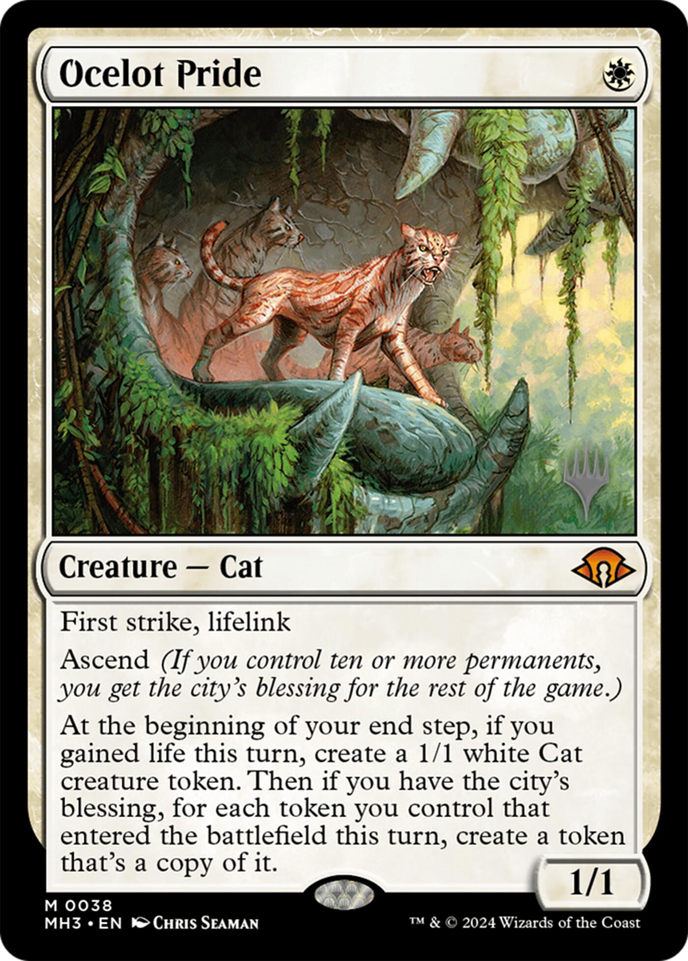 Ocelot Pride [Lorwyn Eclipsed Promos] | Galactic Gamez