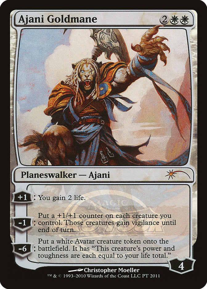 Ajani Goldmane (Pro Tour) [Pro Tour Promos] | Galactic Gamez