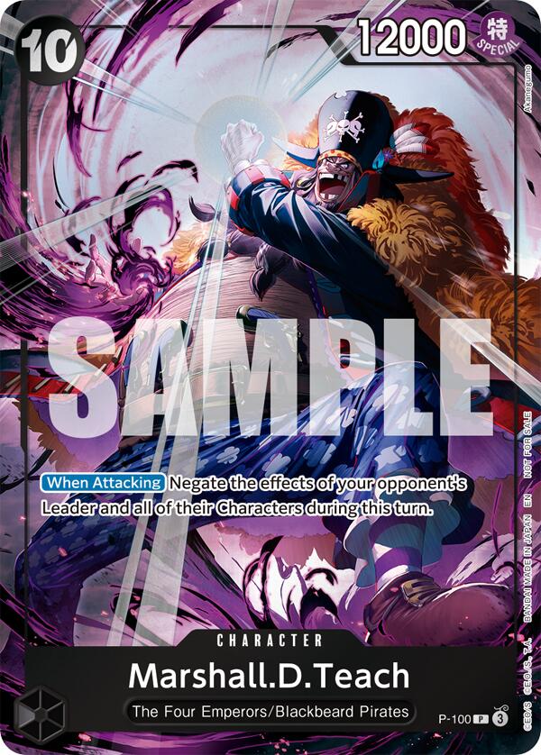Marshall.D.Teach (Event Pack Vol. 8) [One Piece Promotion Cards] | Galactic Gamez