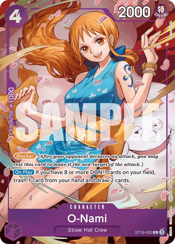 O-Nami (ST18-002) [Extra Booster: One Piece Heroines Edition] | Galactic Gamez
