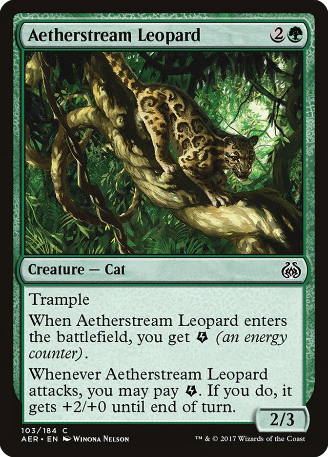 Aetherstream Leopard [Aether Revolt] | Galactic Gamez
