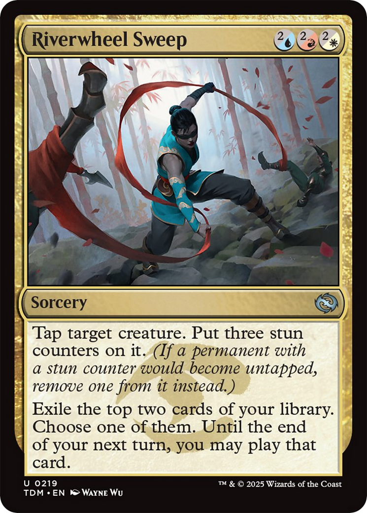 Riverwheel Sweep [Tarkir: Dragonstorm] | Galactic Gamez