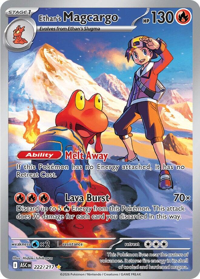 Ethan's Magcargo (222/217) [Mega Evolution: Ascended Heroes] | Galactic Gamez