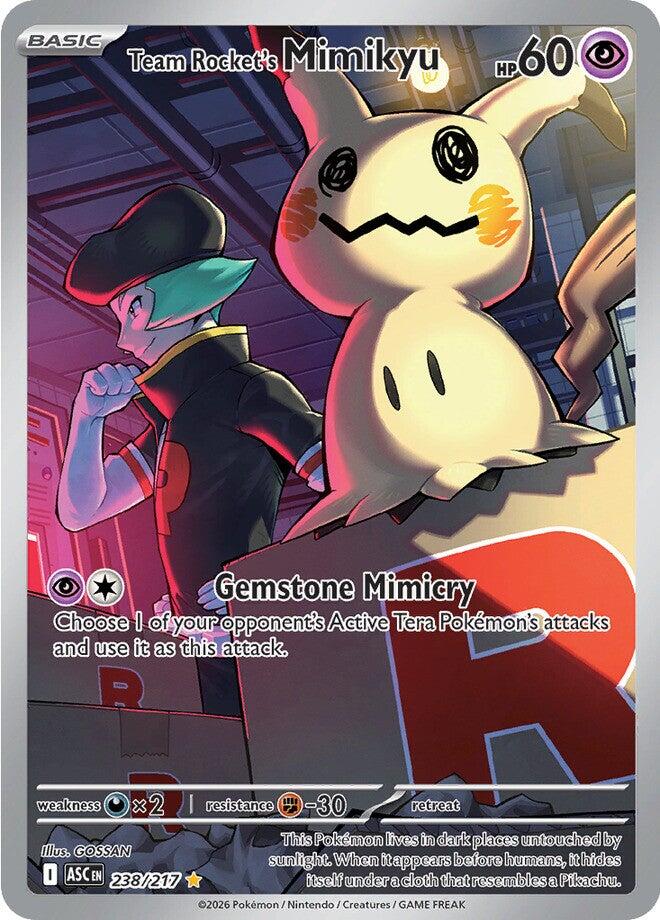 Team Rocket's Mimikyu (238/217) [Mega Evolution: Ascended Heroes] | Galactic Gamez