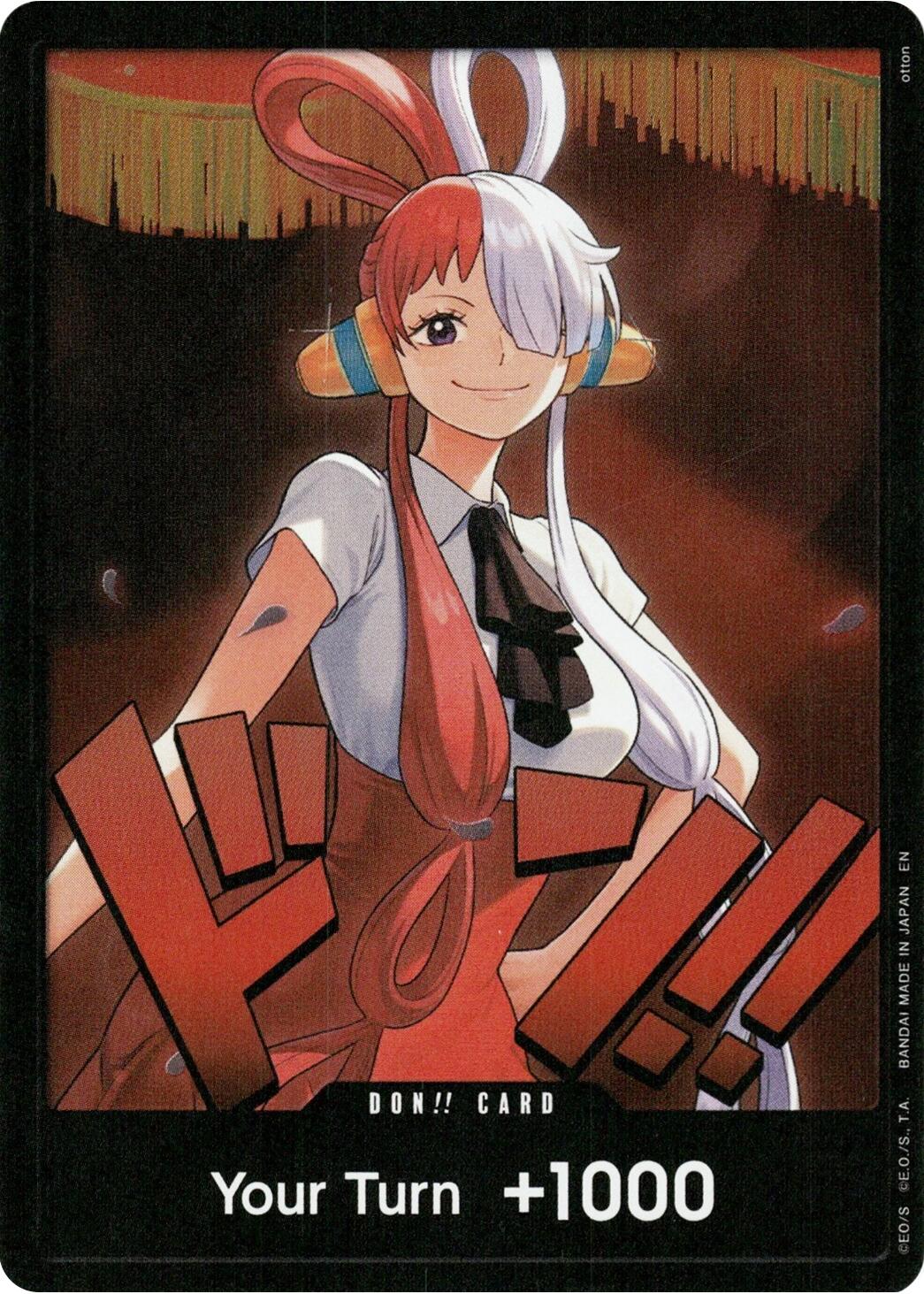 DON!! Card (Uta) [Extra Booster: One Piece Heroines Edition] | Galactic Gamez