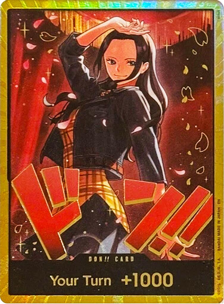 DON!! Card (Nico Robin) (Gold) [Extra Booster: One Piece Heroines Edition] | Galactic Gamez