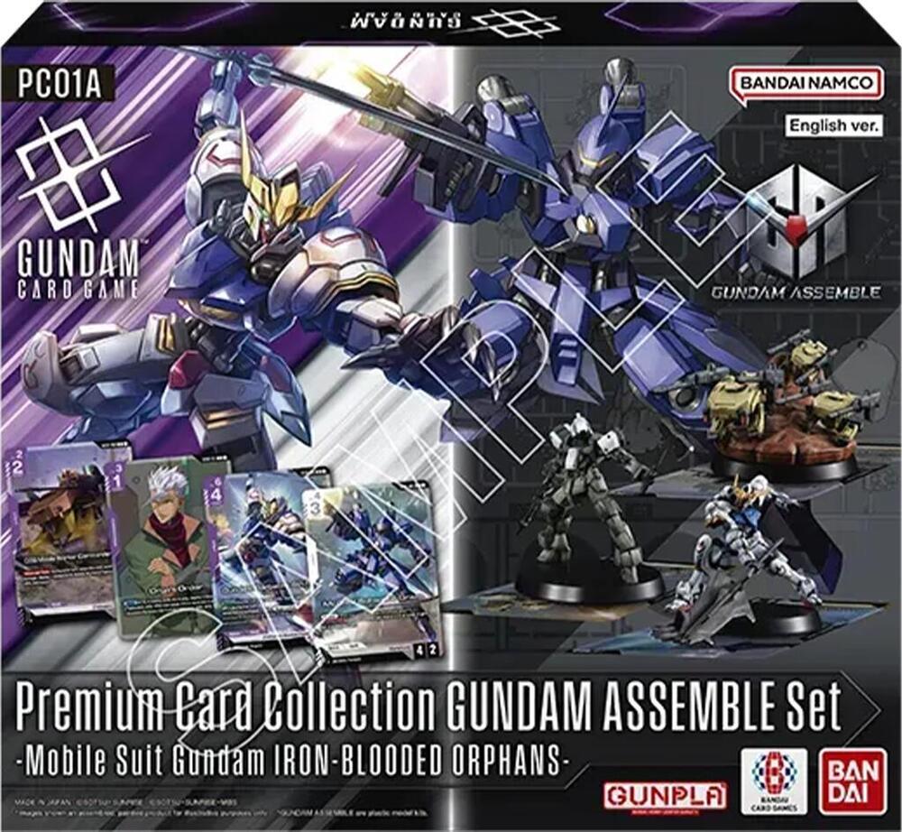 Premium Card Collection GUNDAM ASSEMBLE - Mobile Suit Gundam: Iron-Blooded Orphans - [PC01A] - Gundam Promotional Cards (GCG-PR) | Galactic Gamez