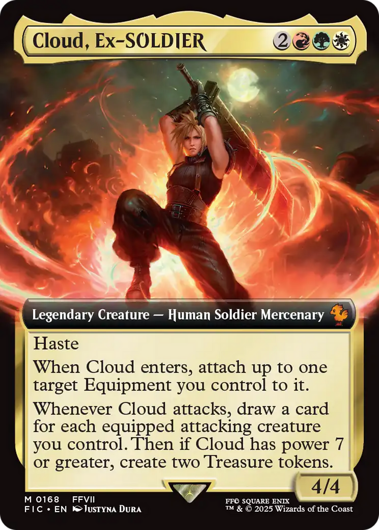 Cloud, Ex-SOLDIER (Extended Art) [FINAL FANTASY Commander] | Galactic Gamez