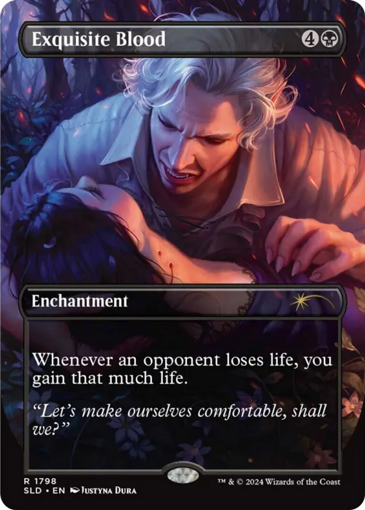 Exquisite Blood (Rainbow Foil) [Secret Lair Drop Series] | Galactic Gamez