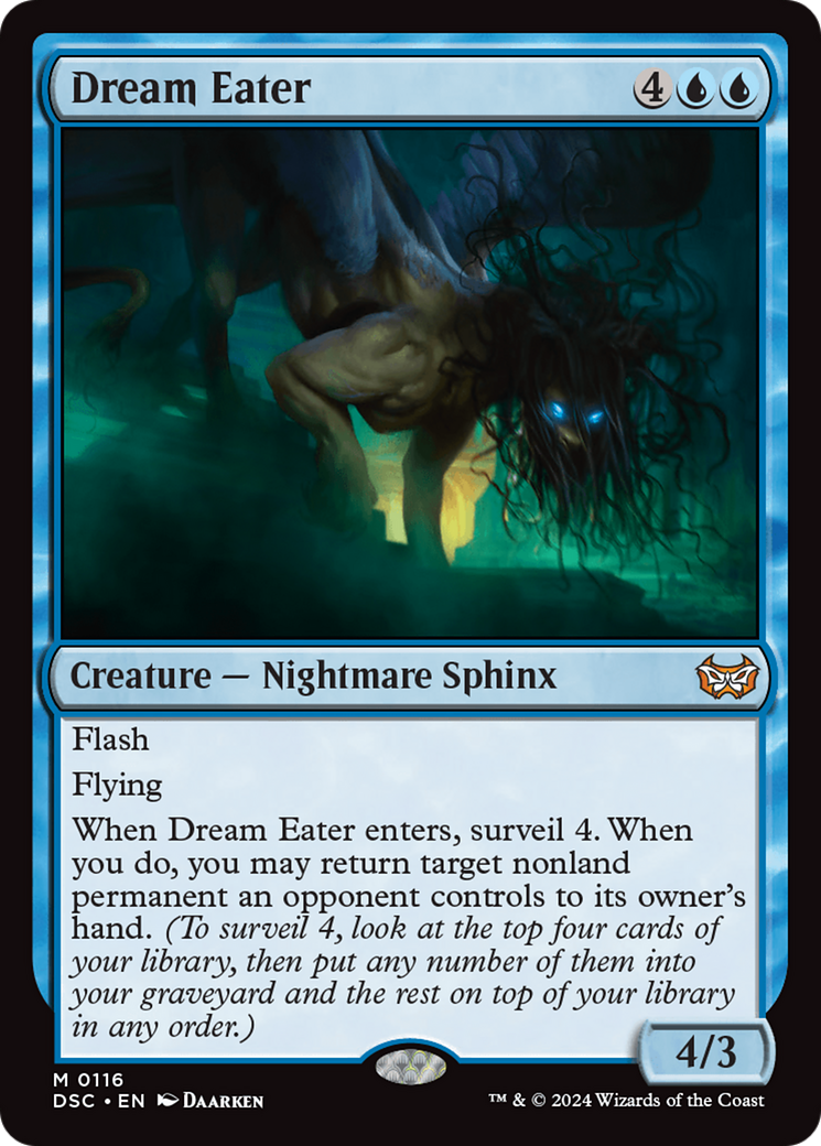 Dream Eater [Duskmourn: House of Horror Commander] | Galactic Gamez