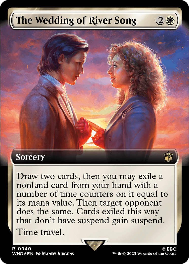 The Wedding of River Song (Extended Art) (Surge Foil) [Doctor Who] | Galactic Gamez