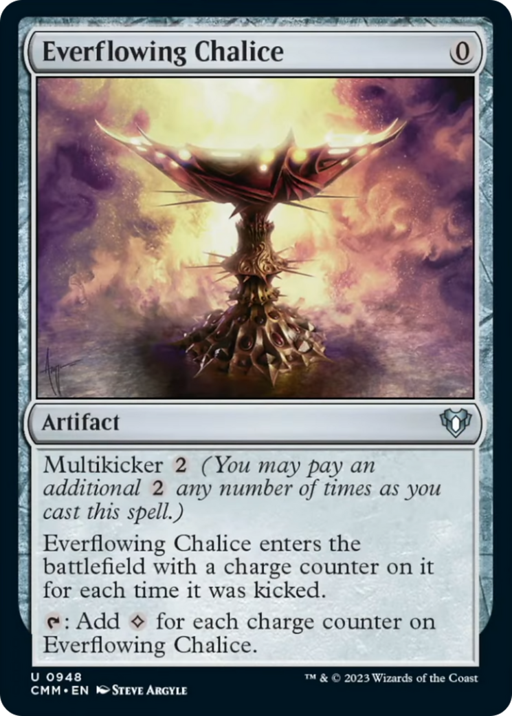 Everflowing Chalice [Commander Masters] | Galactic Gamez