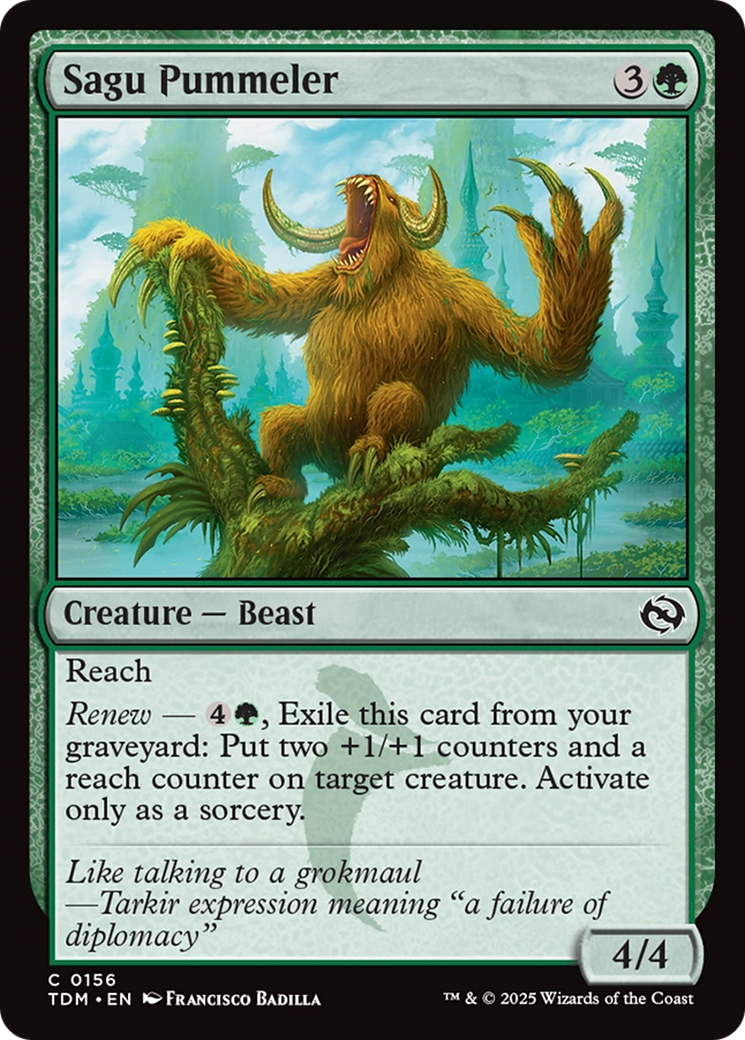 Sagu Pummeler [Tarkir: Dragonstorm] | Galactic Gamez